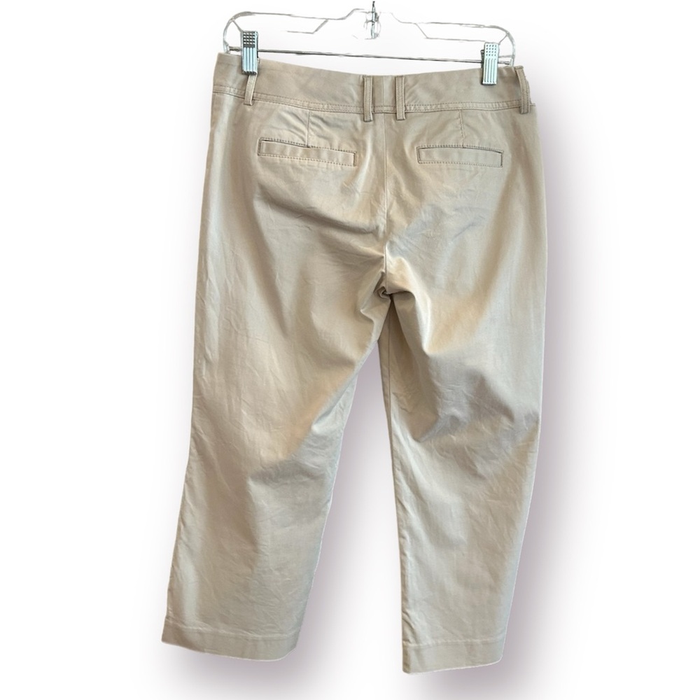 Express Kick Cropped Khaki Pants - Picture 4 of 10